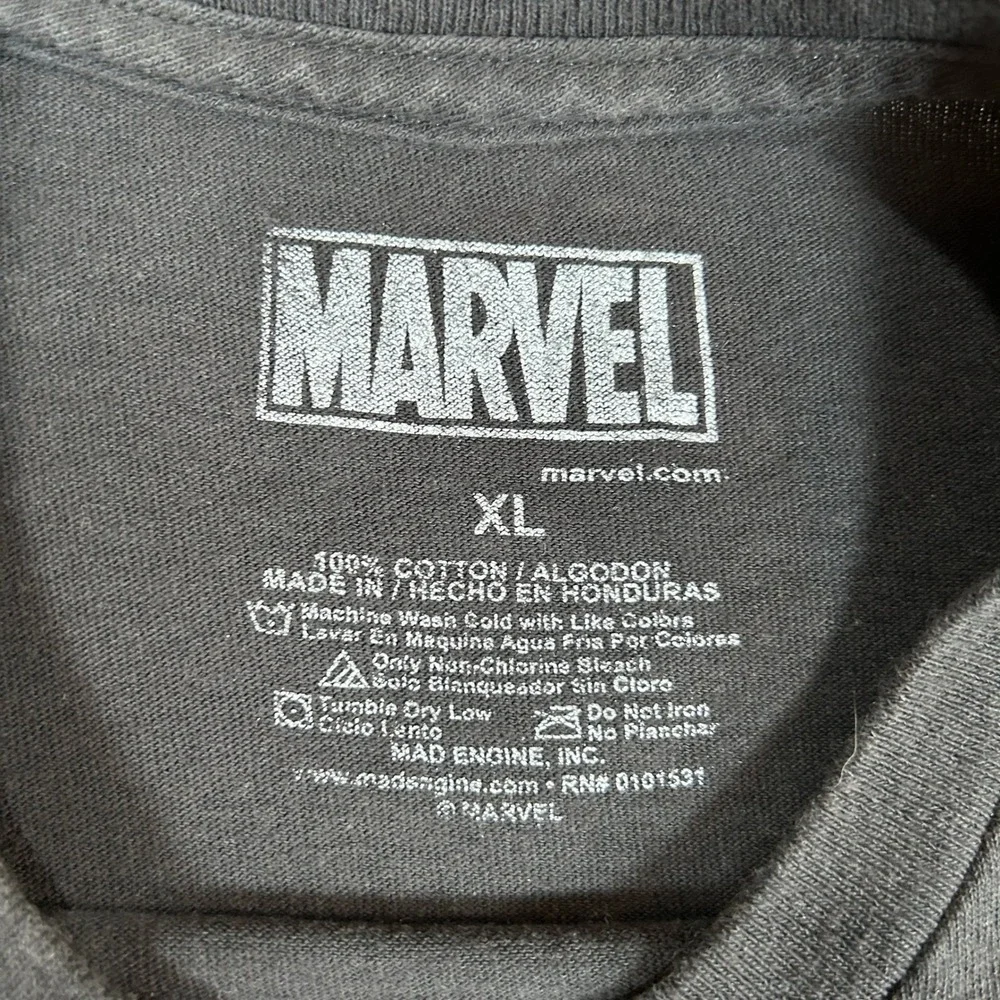 Marvel Wolverine Graphic T Shirt Black XL Men's Comic Book Superhero Tee - Picture 3 of 6